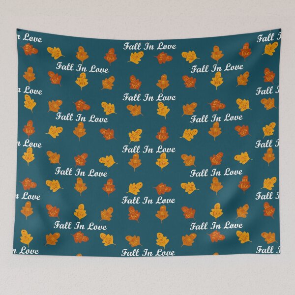 Item preview, Fall In Love Pattern designed and sold by mrtraz.