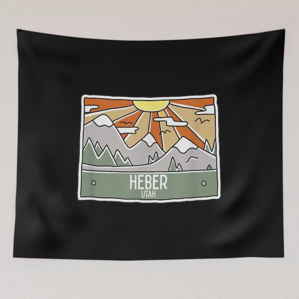 Artikelvorschau, Heber Utah Mountains UT Ferienandenken entworfen und verkauft von Gabeporte.