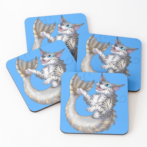 Item preview, Purrmaid: Silver Amber Tabby designed and sold by spyroid101.