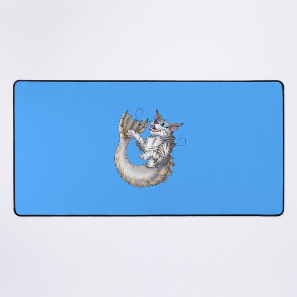 Item preview, Purrmaid: Silver Amber Tabby designed and sold by spyroid101.