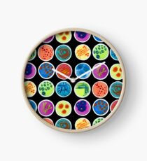 Petri Dishes Clock