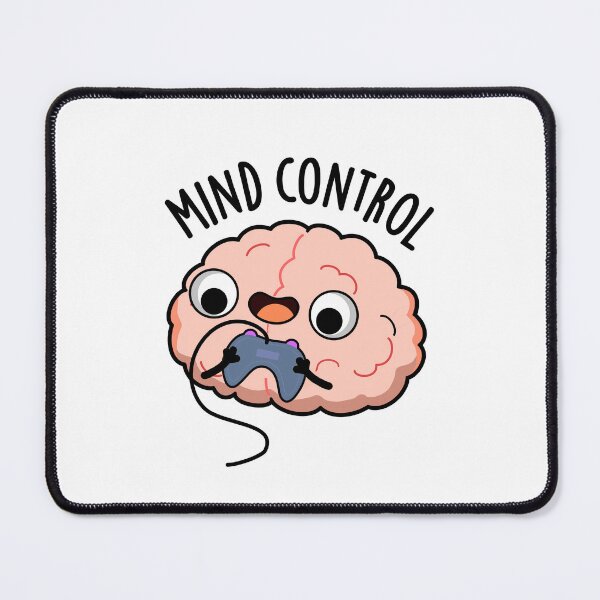 Item preview, Mind Control Funny Brain Puns  designed and sold by punnybone.
