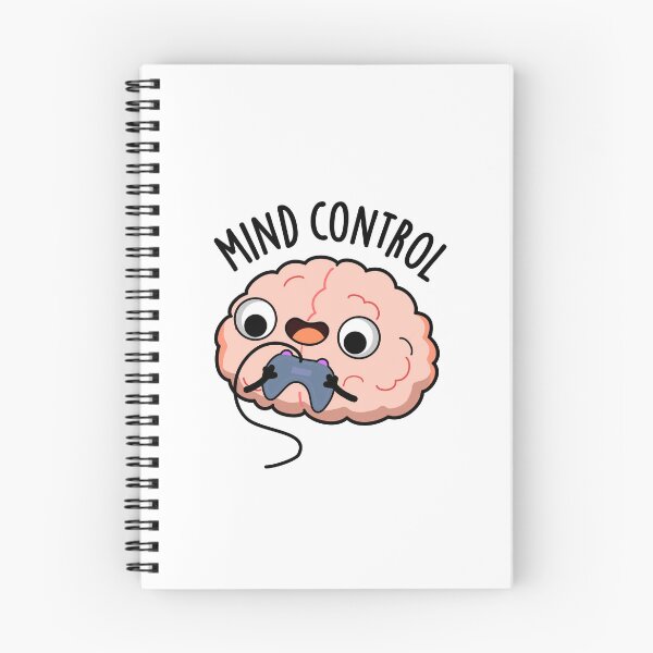 Item preview, Mind Control Funny Brain Puns  designed and sold by punnybone.