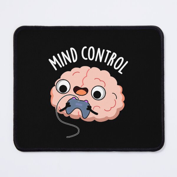 Item preview, Mind Control Funny Brain Puns (Dark BG) designed and sold by punnybone.