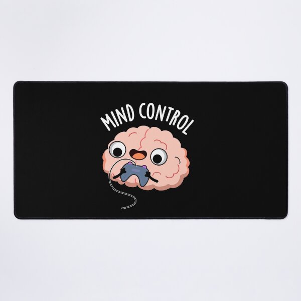 Item preview, Mind Control Funny Brain Puns (Dark BG) designed and sold by punnybone.