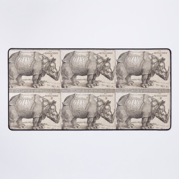 Item preview, Dürer's Rhinoceros designed and sold by Amanda1775.