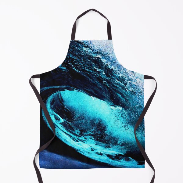 Item preview, WATERSCAPES #5 - Fluorescent Blue Wave Barrel designed and sold by DEL-Productions.