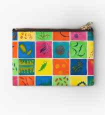 Big Bright Bacteria Zipper Pouch