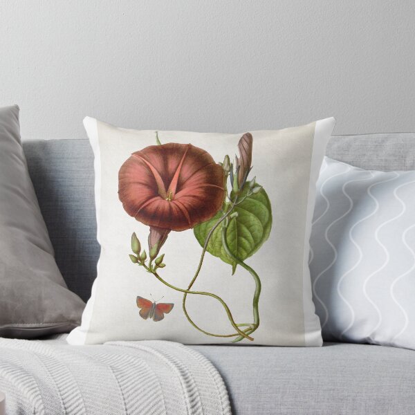 Item preview, Vintage Botanic Print, Vintage Red Flower, Vintage Floral Print  designed and sold by Dal Thibian.