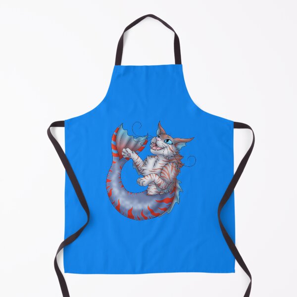 Item preview, Purrmaid: Red on Blue Tabby designed and sold by spyroid101.