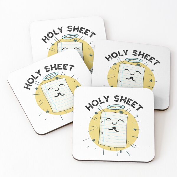 Item preview, Holy Sheet Funny Paper Puns  designed and sold by punnybone.
