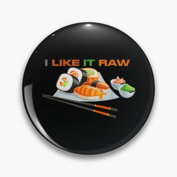 Item preview, Retro Vintage I Like It Raw designed and sold by Gabeshaffer.