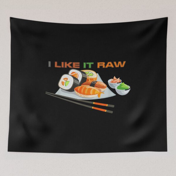Item preview, Retro Vintage I Like It Raw designed and sold by Gabeshaffer.