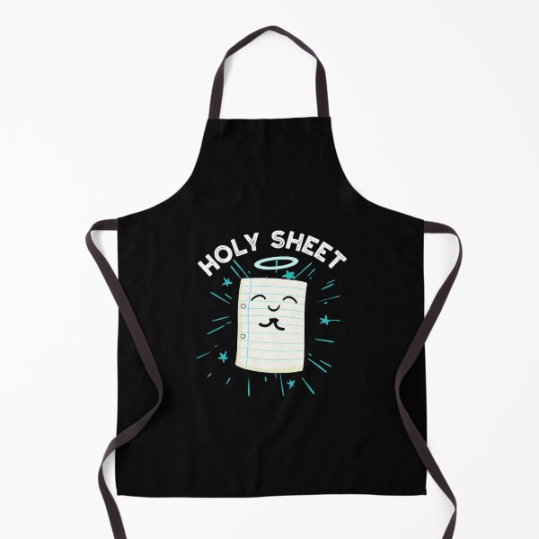 Item preview, Holy Sheet Funny Paper Puns (Dark BG) designed and sold by punnybone.