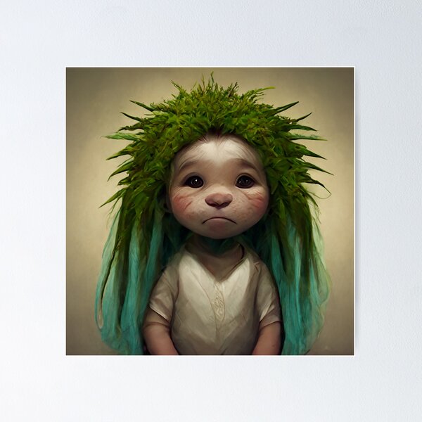 Baby Troll Wall Art for Sale