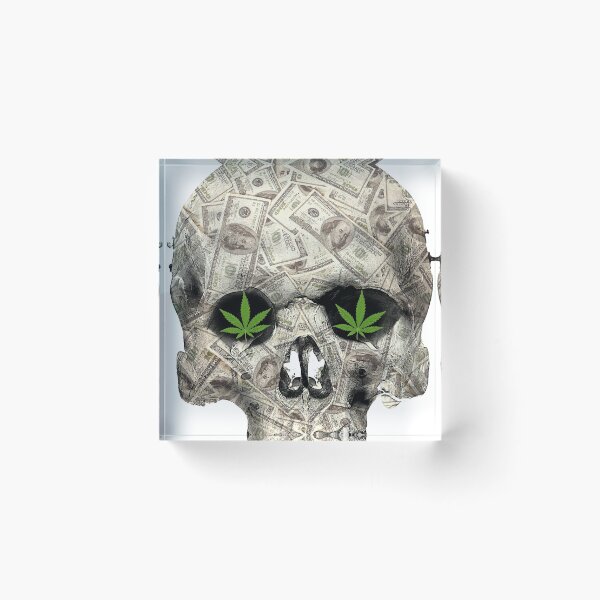 Item preview, High Times Skull designed and sold by LeoZitro.