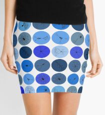 Blaue Neuronenpunkte Minirock