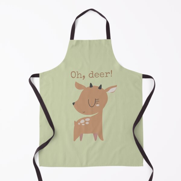 Item preview, Oh, deer! - Cute Funny Pun designed and sold by HappyDoodlen.