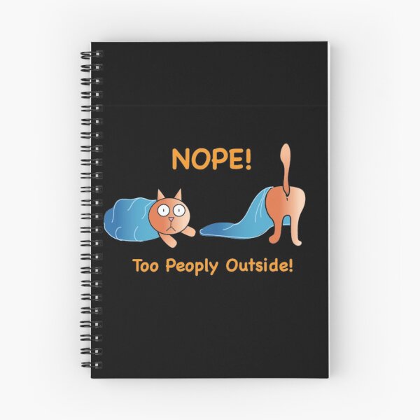 Item preview, Nope, too peoply outside! designed and sold by missmermaid1990.
