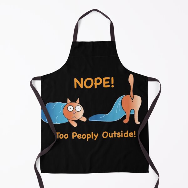 Item preview, Nope, too peoply outside! designed and sold by missmermaid1990.