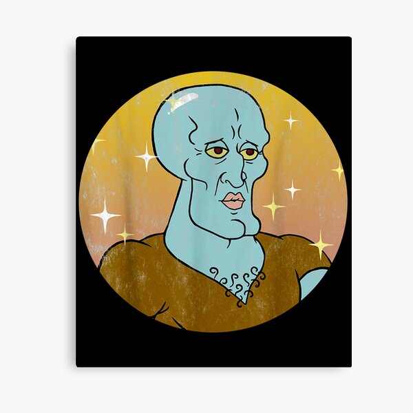 hot topic squidward painting