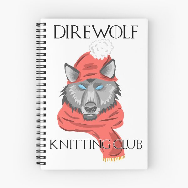Item preview, direwolf knitting club designed and sold by badweatherahead.