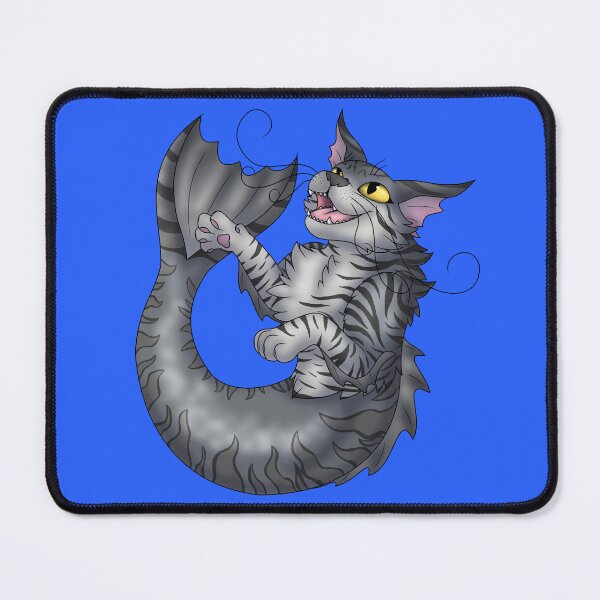 Item preview, Purrmaid: Silver Tabby designed and sold by spyroid101.