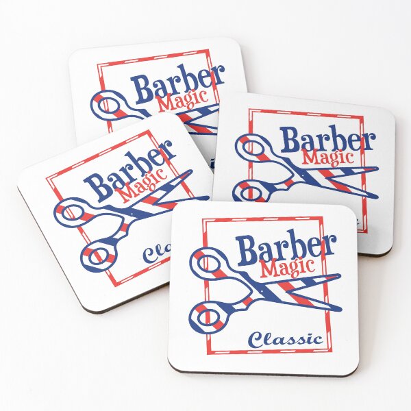 Item preview, Barber Magic - red, white, blue designed and sold by XOOXOO.