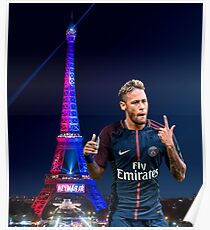 Neymar PSG Poster