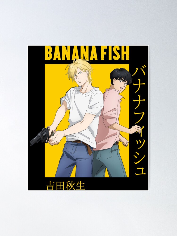 Download Ash Lynx and Eiji Okumura, the main characters in the popular anime  series, Banana Fish.