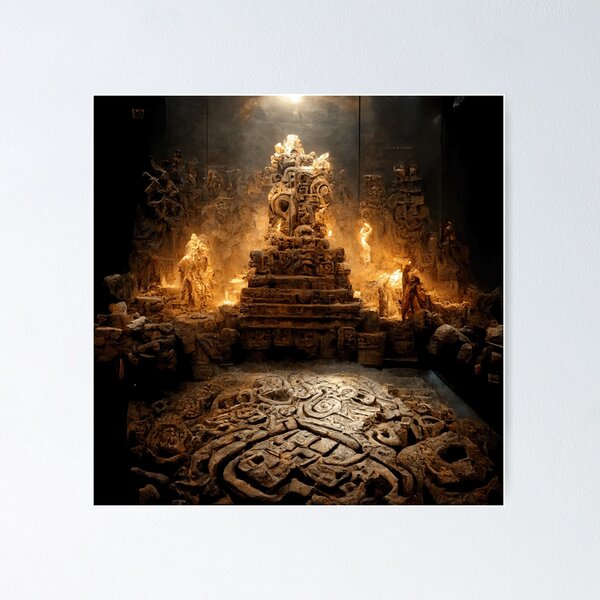 Item preview, Temple Shrine designed and sold by MexicaVision.