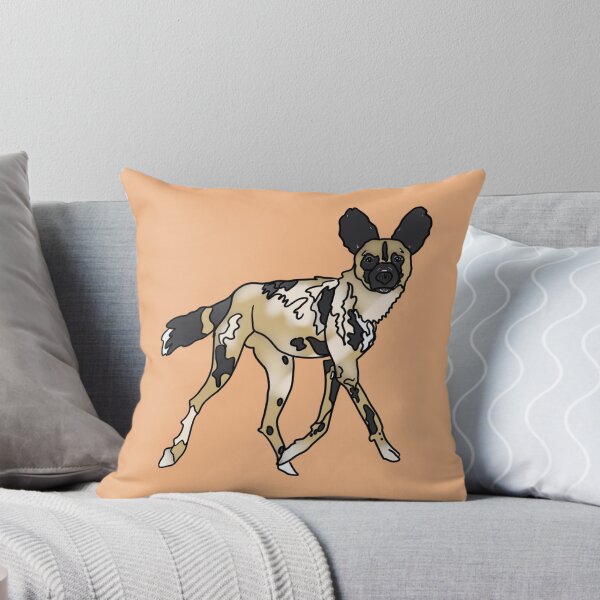 Item preview, African Painted Dog - Cartoon designed and sold by bellamousse design co.
