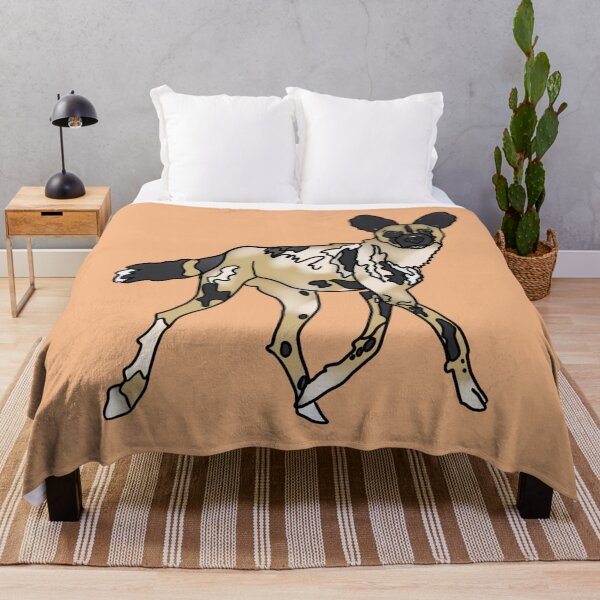 Item preview, African Painted Dog - Cartoon designed and sold by bellamousse design co.
