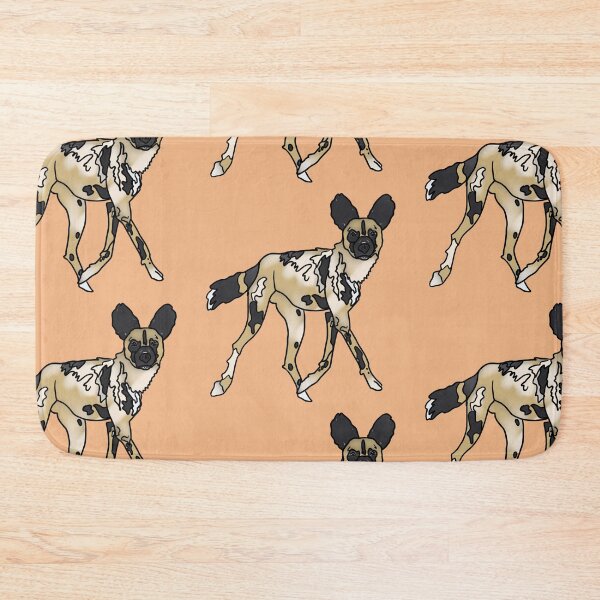 Item preview, African Painted Dog - Cartoon designed and sold by bellamousse design co.
