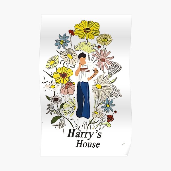 Harry Styles 'Harry's House' Poster – The Indie Planet