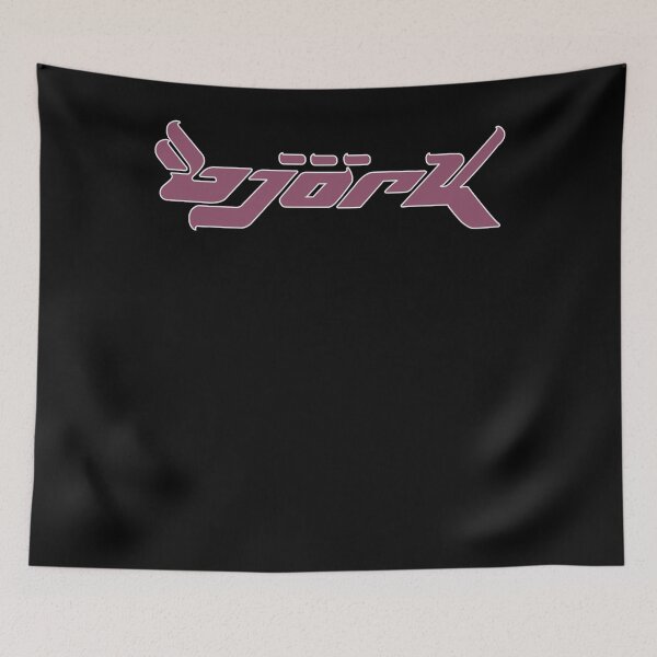 Item preview, Bjork Vintage Logo (Dark Mallow)  designed and sold by hailenga.