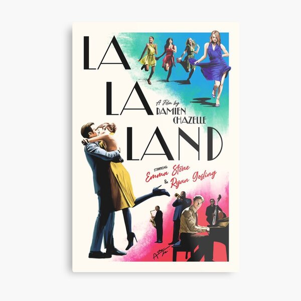 Film classique La La Land Impression métallique