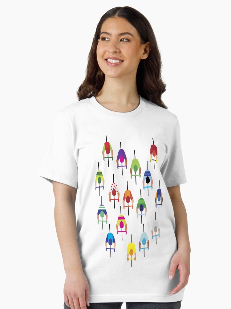 Thumbnail 2 of 7, Essential T-Shirt, The Peloton – Cyclists designed and sold by Nevelo.
