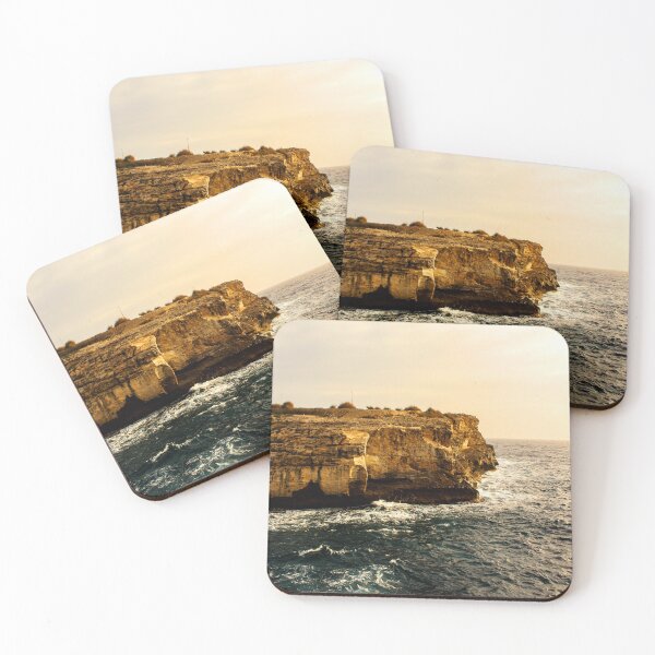 Item preview, WATERSCAPES #11 - Rugged Cliffs Overlooking Grey Ocean designed and sold by DEL-Productions.