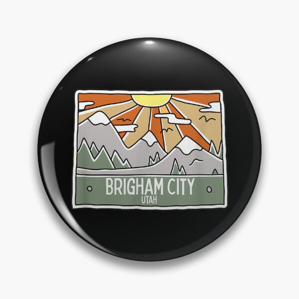 Item preview, Brigham City Utah Mountains UT Vacation Souvenir designed and sold by Gabeshaffer.
