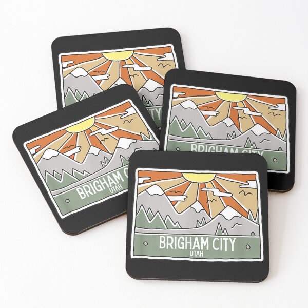 Item preview, Brigham City Utah Mountains UT Vacation Souvenir designed and sold by Gabeshaffer.