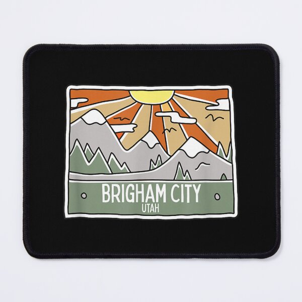 Item preview, Brigham City Utah Mountains UT Vacation Souvenir designed and sold by Gabeshaffer.