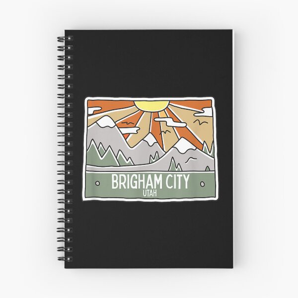 Artikelvorschau, Brigham City Utah Mountains UT Ferienandenken entworfen und verkauft von Gabeshaffer.