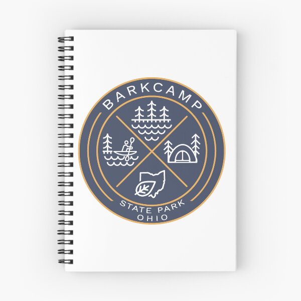Item preview, Barkcamp State Park Ohio Heraldic Logo designed and sold by VanyaKar.