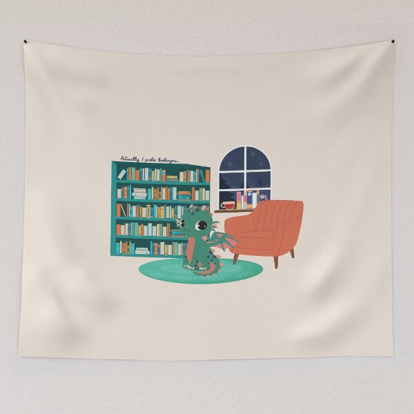 Item preview, Actually, I Prefer Bookwyrm designed and sold by Cucubert.
