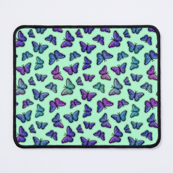 Item preview, Rainbow Butterflies - Green background designed and sold by JadeRyder.
