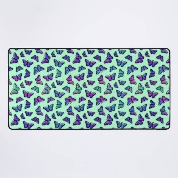 Item preview, Rainbow Butterflies - Green background designed and sold by JadeRyder.
