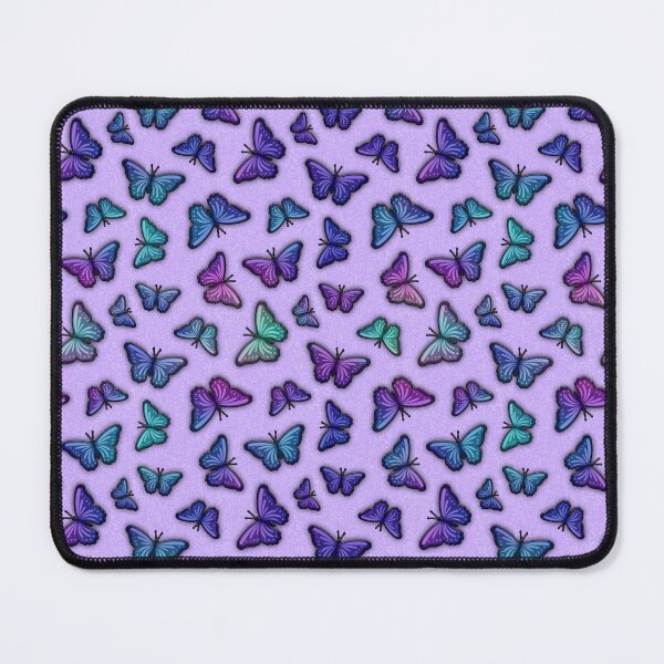 Item preview, Rainbow Butterflies - Purple background designed and sold by JadeRyder.