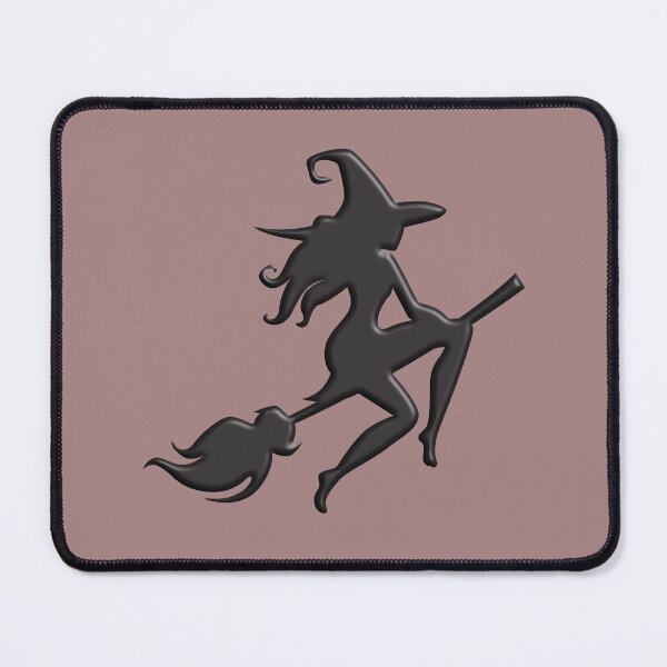 Item preview, Cute witch on broomstick designed and sold by cutenevil.