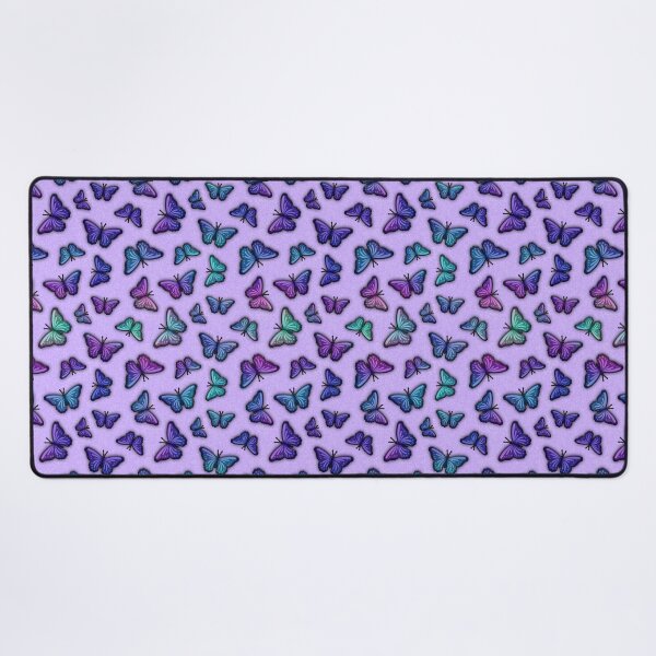 Item preview, Rainbow Butterflies - Purple background designed and sold by JadeRyder.